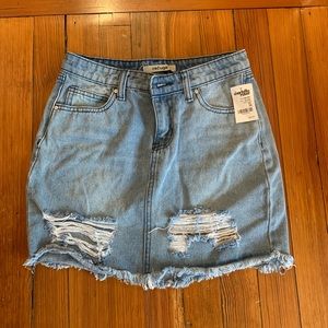 Jean skirt from Charlotte Russe